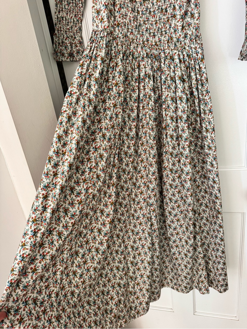 Doen Meribel Dress. Smocked floral dress, never worn with tags.
